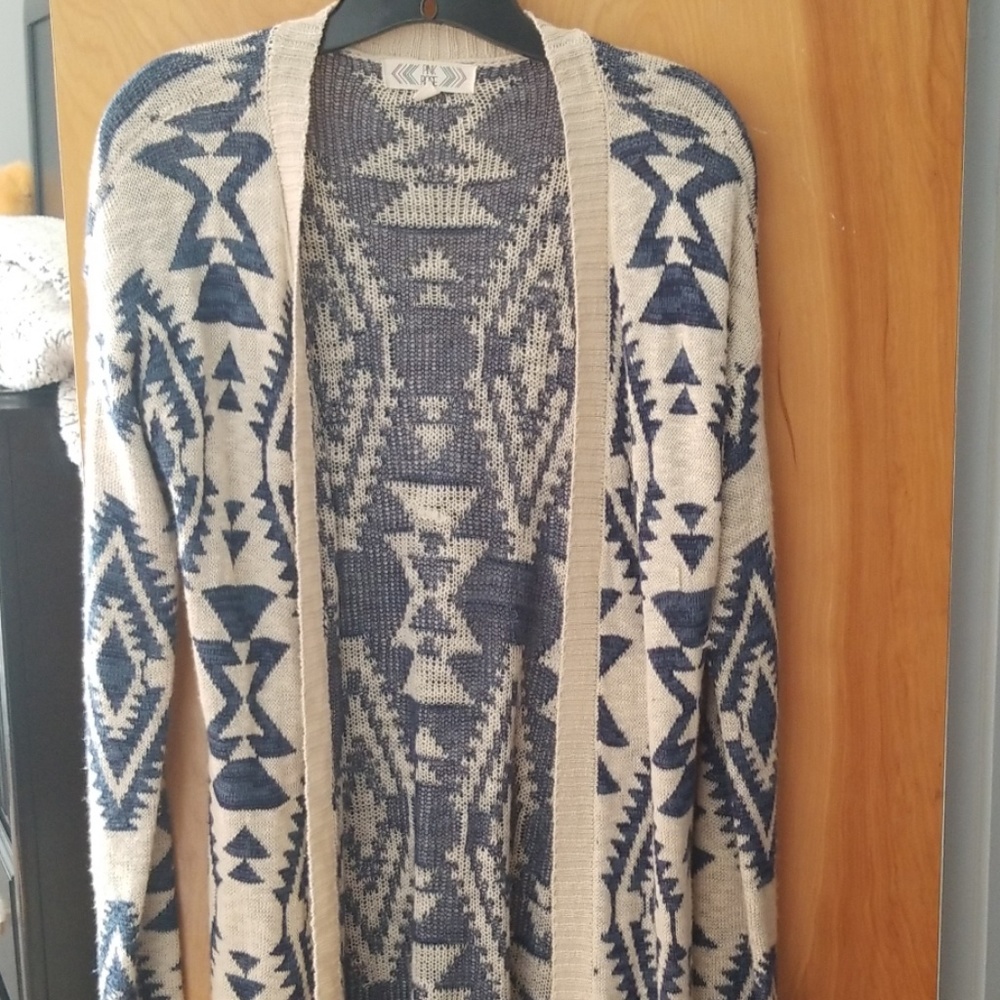 Size M long cardigan